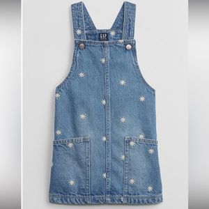babyGap Embroidered Denim Skirtall with Washwell